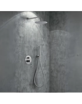 BUILT-IN SHOWER SET LINE SERIES IN BRUSHED NICKEL