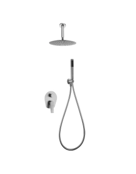 BUILT-IN SHOWER SET PAROS SERIES (DELOS) ACERO S.316