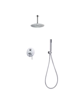 BUILT-IN SHOWER SET TIVOLI SERIES (ΜΟΝΖΑ) IN CHROME  