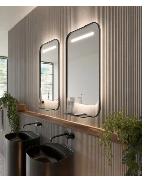 MIRROR CONCEPT SERIES WITH BLACK MATTE FRAME 50X90