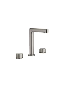 TOSCANA 2-HANDLE BASIN MIXER IN NICKEL MATTE