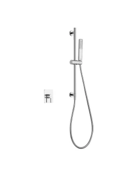1-OUTLET BUILT-IN BATH SET TOSCANA IN CHROME