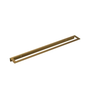 BATHROOM TOWEL RAIL 50cm FORM SERIES IN GOLD MATTE