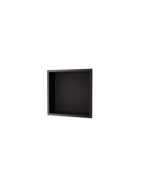 SHOWER NICHE ATLANTIC SERIES BLACK MATTE