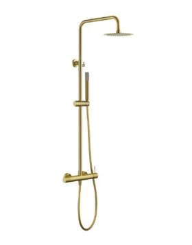 SHOWER BAR BLESS SERIES IN ROSE GOLD BRUSHED 