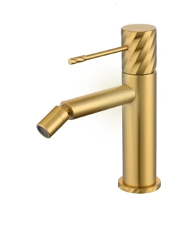 BIDET MIXER BLESS SERIES IN BRUSHED GOLD
