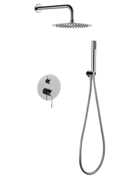 BUILT-IN SHOWER SET BLESS SERIES ΙΝ CHROME