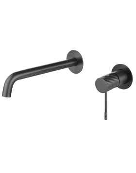 BUILT-IN BASIN FAUCET BLESS SERIES IN BLACK GUN METAL
