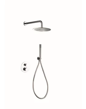 BUILT-IN SHOWER SET GENOVA SERIES IN CHROME