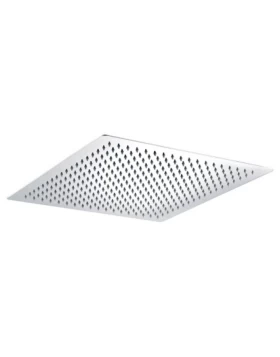 SQUARE SHOWER HEAD 40CM CHROME