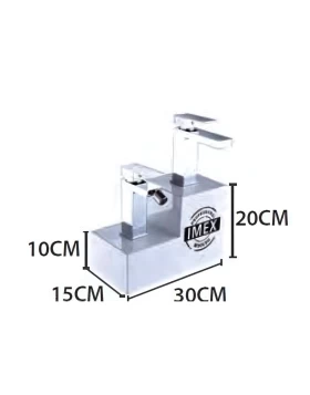 BATTERY EXHIBITOR 1EXP0013-B WHITE