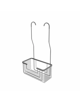HANGING SOAP DISH IN BLACK GUN METAL