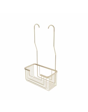 HANGING SOAP DISH IN BRUSHED GOLD