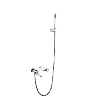 BATH AND SHOWER FAUCET OLIMPO SERIES IN CHROME 