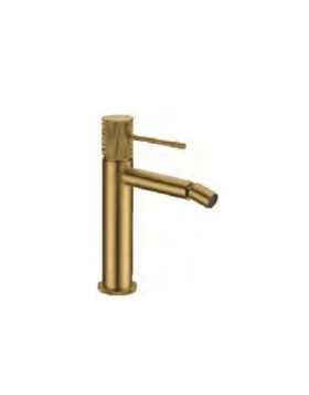 BIDET MIXER LINE SERIES ΙΝ BRUSHED GOLD 