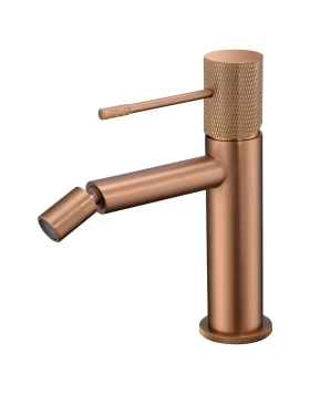BIDET MIXER LINE SERIES ΙΝ ROSE GOLD BRUSHED 