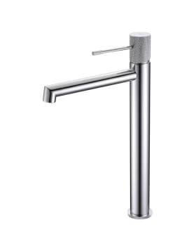 BASIN MIXER WITH HIGH SPOUT LINE SERIES IN CHROME