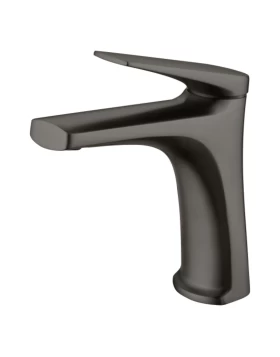  BASIN MIXER DELOS SERIES IN BLACK GUN METAL