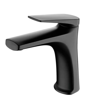 BASIN MIXER DELOS SERIES IN BLACK MATTE 