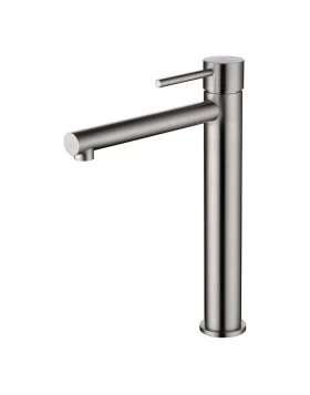 BASIN MIXER WITH HIGH SPOUT MOSCU SERIES IN ACERO S.316