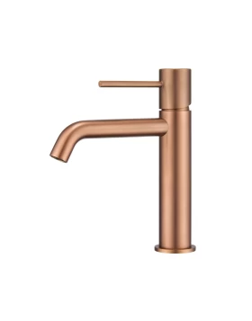 BASIN MIXER MONZA SERIES IN ROSE GOLD BRUSHED 