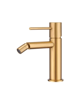  BIDET MIXER MONZA SERIES IN BRUSHED GOLD