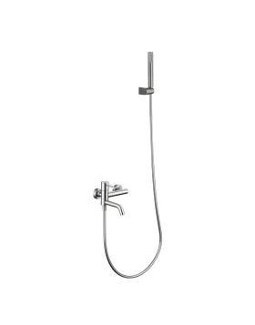 BATH AND SHOWER FAUCET MONZA SERIES IN BRUSHED NICKEL