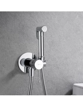 BUILT-IN BIDET FAUCET GENOVA SERIES CHROME 
