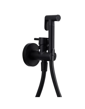 BUILT-IN BIDET TAP MUNICH SERIES BLACK  MATTE