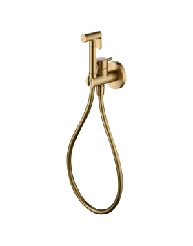 BUILT-IN BIDET TAP MUNICH SERIES BRUSHED GOLD  