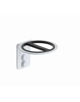 HAIR STRAIGHTENER HOLDER SLIM SERIES WHITE MATTE