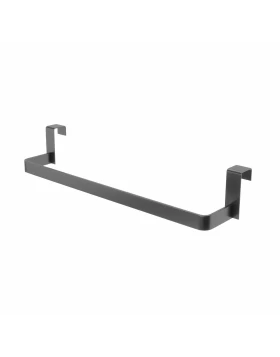 TOWEL RAIL FOR FURNITURE IN BLACK GUN METAL