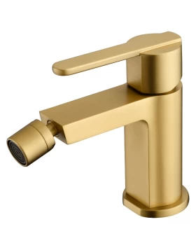 BIDET MIXER ROMA SERIES ΙΝ BRUSHED GOLD