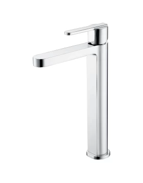 BASIN MIXER WITH HIGH SPOUT ROMA SERIES ΙΝ CHROME