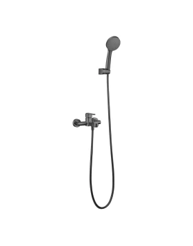 BATH AND SHOWER FAUCET ROMA SERIES IN BLACK MATTE