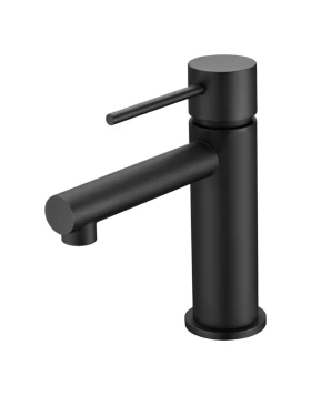 BASIN MIXER MILOS SERIES ΙΝ BLACK MATTE