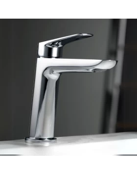 BASIN MIXER BELGICA SERIES IN CHROME