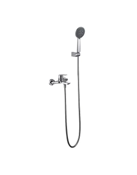 BATH AND SHOWER FAUCET BELGICA SERIES IN CHROME