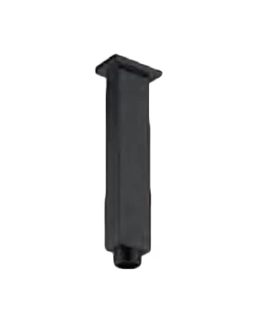 SQUARE CEILING TUBE BLACK MATTE