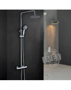 THERMOSTATIC SHOWER BAR KENT SERIES IN CHROME