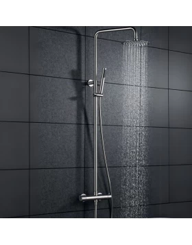 THERMOSTATIC SHOWER BAR MOSCU SERIES IN ACERO S.316