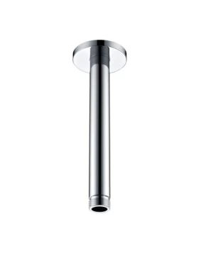 ROUND CEILING PIPE CHROME