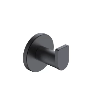 BATHROOM HOOK PRACTIC SERIES IN BLACK ΜΑΤΤΕ