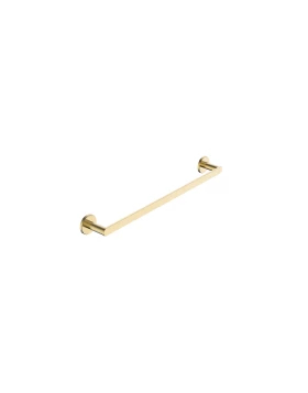 BATHROOM TOWEL RAIL PRACTIC SERIES IN BRUSHED GOLD