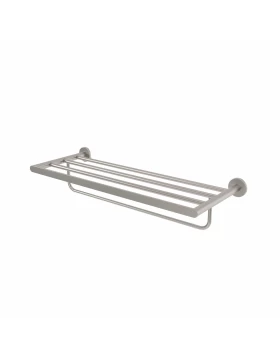 DOUBLE TOWEL RAIL PRACTIC SERIES IN ACERO S.316