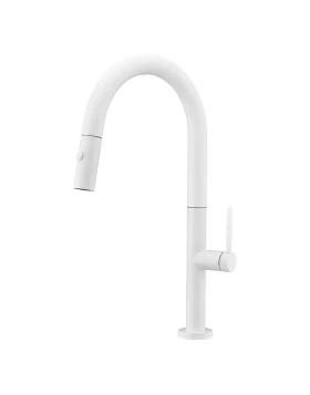 KITCHEN FAUCET SAMOA SERIES WHITE MATTΕ 