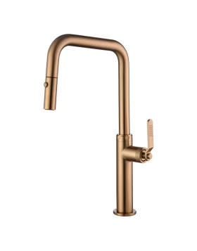 KITCHEN FAUCET NIZA SERIES ROSE GOLD BRUSHED 