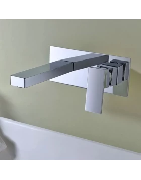 BUILT-IN BASIN FAUCET SUIZA SERIES IN CHROME