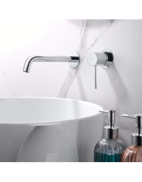 BUILT-IN BASIN FAUCET GENOVA SERIES IN CHROME