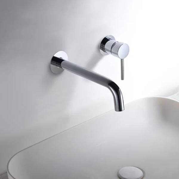 BUILT-IN BASIN FAUCET ETNA SERIES IN CHROME